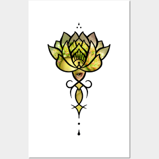 Succulent Queen Symbol Posters and Art